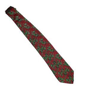 Red Mistletoe Tie